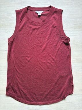 Athleta Women's Deep Red Muscle Tank